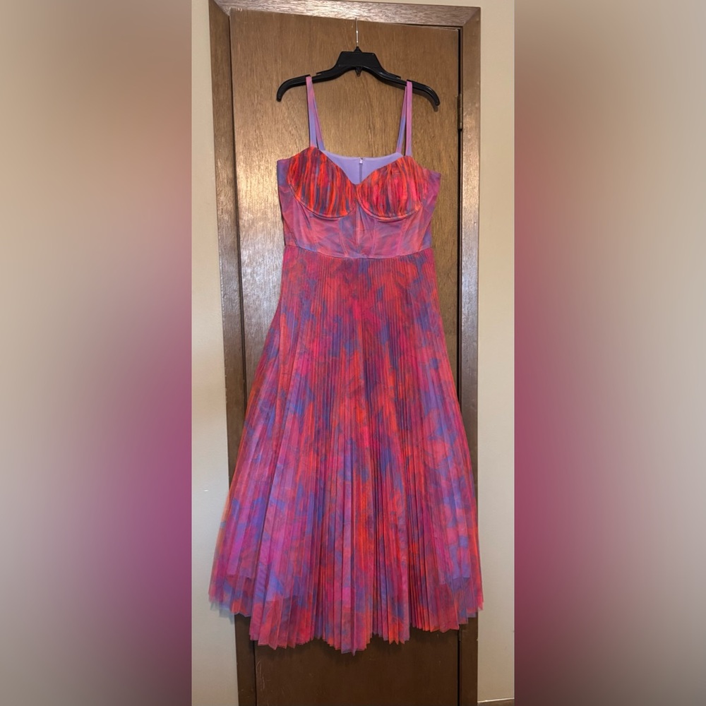 Hutch Dress in Pink and Purple